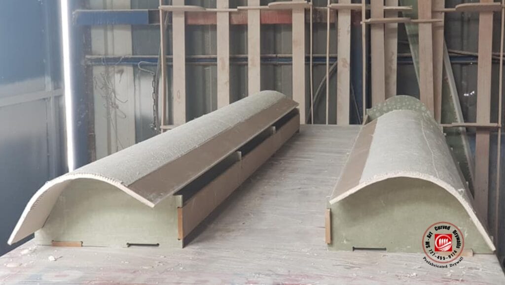 Smart Bending Drywall for Curved Wall Corners